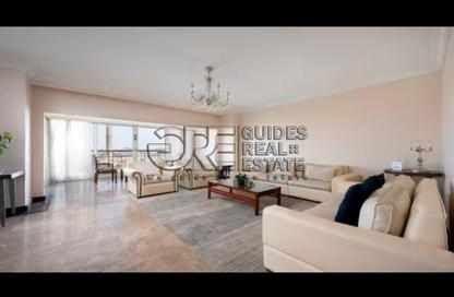 Apartment - 3 Bedrooms - 3 Bathrooms for rent in Nile St. - Dokki - Giza Apartment - 3 Bedrooms - 3 Bathrooms for rent in Nile St. - Dokki - Giza
