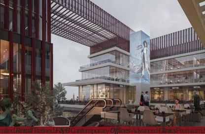 Office Space - 1 Bedroom - 1 Bathroom for sale in Five Fifty Five - Al Mostakbal St. - 2nd District - Sheikh Zayed City - Giza