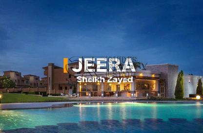 Twin House - 4 Bedrooms - 3 Bathrooms for sale in Jeera - 13th District - Sheikh Zayed City - Giza