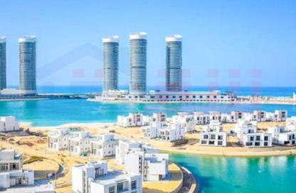 Chalet - 1 Bedroom - 1 Bathroom for sale in New Alamein City - Al Alamein - North Coast