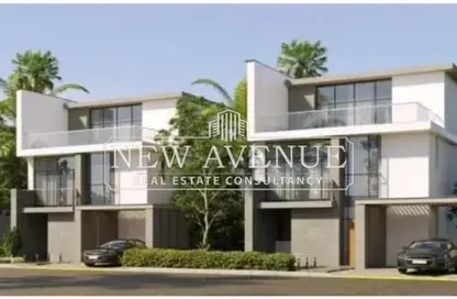 Twin House - 4 Bedrooms - 3 Bathrooms for sale in Saada Compound - New Cairo City - Cairo