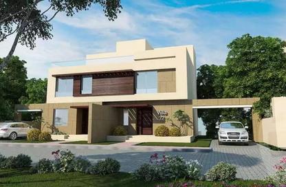 Twin House - 4 Bedrooms - 4 Bathrooms for sale in Upville - Cairo Alexandria Desert Road - 6 October City - Giza