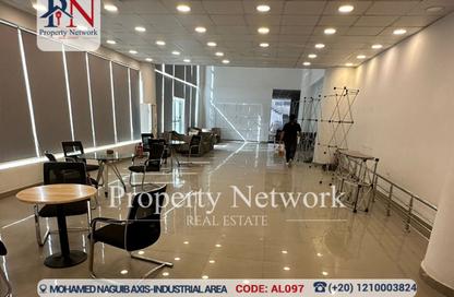 Office Space - Studio - 3 Bathrooms for rent in Mohamed Naguib Axis - Abou El Houl - New Cairo City - Cairo