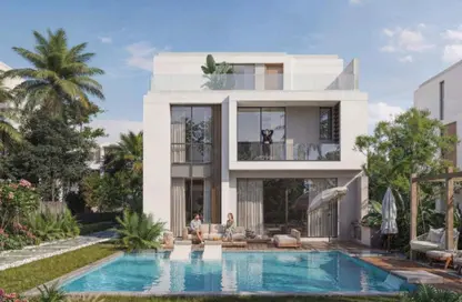 فيلا - 5 غرف نوم - 4 حمامات للبيع في الباتيو جادي - كمبوندات العاصمة الإدارية الجديدة - العاصمة الإدارية الجديدة - القاهرة