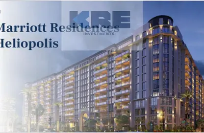 Hotel Apartment - 2 Bedrooms - 2 Bathrooms for sale in Marriott Residence Heliopolis - Almazah - Heliopolis - Masr El Gedida - Cairo