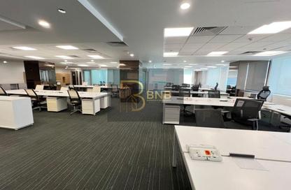 Office Space - Studio - 2 Bathrooms for rent in South Teseen St. - The 5th Settlement - New Cairo City - Cairo