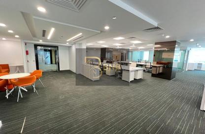 Office Space - Studio - 2 Bathrooms for rent in South Teseen St. - The 5th Settlement - New Cairo City - Cairo