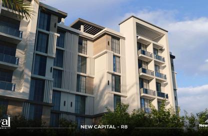 Apartment - 3 Bedrooms - 3 Bathrooms for sale in Qamary - R8 - New Capital City - Cairo