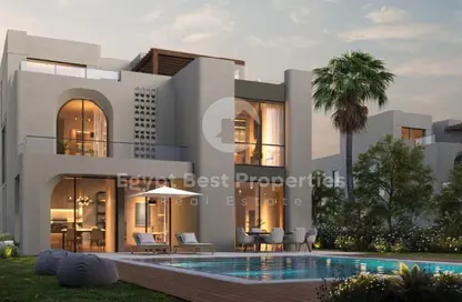 فيلا - 5 غرف نوم - 6 حمامات للبيع في بالم هيلز نيو كايرو - كمبوندات التجمع الخامس - التجمع الخامس - مدينة القاهرة الجديدة - القاهرة