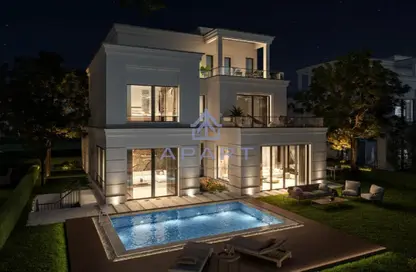 فيلا - 4 غرف نوم - 4 حمامات للبيع في نايا ويست - كمبوندات الشيخ زايد - الشيخ زايد - الجيزة