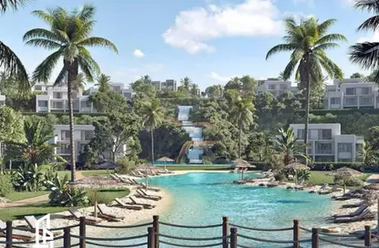 Chalet - 2 Bedrooms - 2 Bathrooms for sale in Hacienda Waters - Qesm Ad Dabaah - North Coast