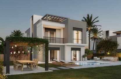 Villa - 3 Bedrooms - 4 Bathrooms for sale in Beverly Hills Road - 17th District - Sheikh Zayed City - Giza