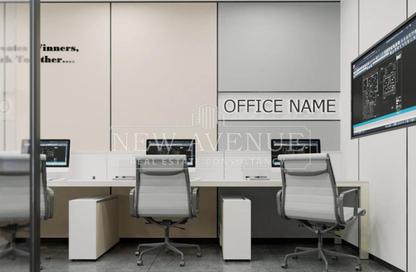 Office Space - Studio for sale in 6ixty iconic tower - Financial District - New Capital City - Cairo