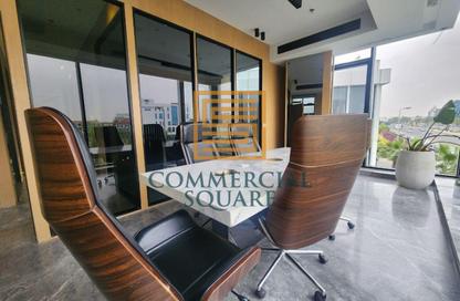 Office Space - Studio - 2 for rent in The Water Way - North Investors Area - New Cairo City - Cairo