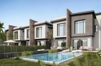 Townhouse - 3 Bedrooms - 4 Bathrooms for sale in Creek Town - The 1st Settlement - New Cairo City - Cairo Townhouse - 3 Bedrooms - 4 Bathrooms for sale in Creek Town - The 1st Settlement - New Cairo City - Cairo