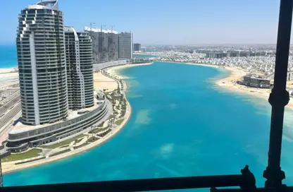 Apartment - 2 Bedrooms - 1 Bathroom for sale in North Edge Towers - New Alamein City - Al Alamein - North Coast