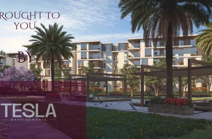 Apartment - 3 Bedrooms - 3 Bathrooms for sale in Aqmar - Al Wahat Road - 6 October City - Giza