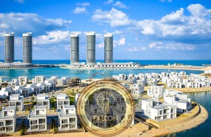 Chalet - 2 Bedrooms - 2 Bathrooms for sale in Marina - Al Alamein - North Coast