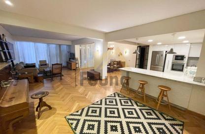 Apartment - 2 - 2 for rent in Mohamed Maraashly St. - Zamalek - Cairo