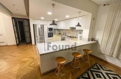 Apartment - 2 - 2 for rent in Mohamed Maraashly St. - Zamalek - Cairo