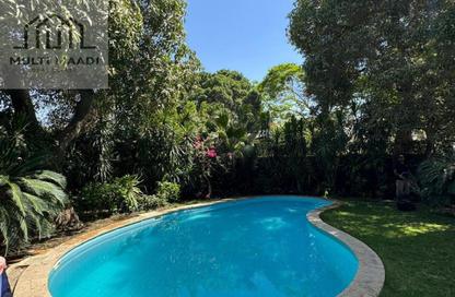Villa - Studio - 4 Bathrooms for rent in Degla - Hay El Maadi - Cairo