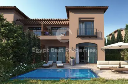 Twin House - 4 Bedrooms - 4 Bathrooms for sale in Village West - Sheikh Zayed Compounds - Sheikh Zayed City - Giza