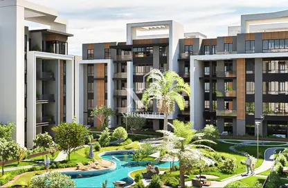 شقة - 2 غرف نوم - 2 حمامات للبيع في ذات - حدائق اكتوبر - مدينة 6 أكتوبر - الجيزة