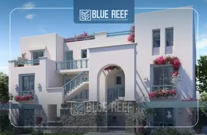 Twin House - 3 Bedrooms - 4 Bathrooms for sale in Mountain View - Ras Al Hekma - North Coast