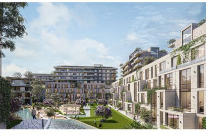 Apartment - 3 Bedrooms - 3 Bathrooms for sale in Kite Residence - 6 October Compounds - 6 October City - Giza