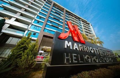 Hotel Apartment - 2 Bedrooms - 2 Bathrooms for sale in Marriott Residence Heliopolis - Almazah - Heliopolis - Masr El Gedida - Cairo