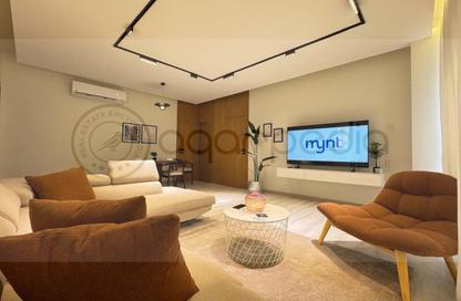Apartment - 1 Bedroom - 2 Bathrooms for rent in Garden Residence - Hyde Park - New Cairo City - Cairo