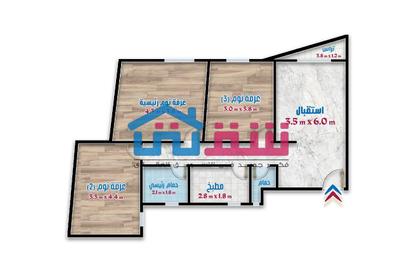 Apartment - 3 - 2 for sale in Smouha Square - Smouha - Hay Sharq - Alexandria Apartment - 3 - 2 for sale in Smouha Square - Smouha - Hay Sharq - Alexandria