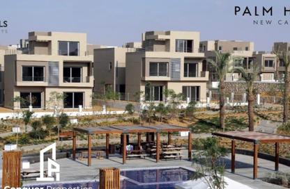 Apartment - Studio - 1 Bathroom for sale in Palm Hills New Cairo - 5th Settlement Compounds - The 5th Settlement - New Cairo City - Cairo