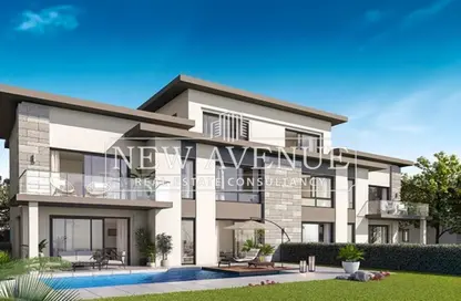 Villa - 4 Bedrooms - 4 Bathrooms for sale in Swan Lake Residence - 5th Settlement Compounds - The 5th Settlement - New Cairo City - Cairo