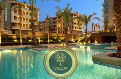 Apartment - 2 Bedrooms - 2 Bathrooms for sale in El Patio Riva - The 6th Settlement - New Cairo City - Cairo