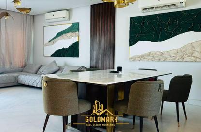 Townhouse - 3 Bedrooms - 4 Bathrooms for rent in Garden Residence - Hyde Park - New Cairo City - Cairo