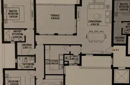 Penthouse - 3 Bedrooms - 3 Bathrooms for sale in O West - 6 October Compounds - 6 October City - Giza