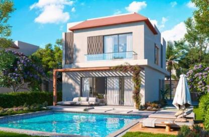 Villa - 3 Bedrooms - 4 Bathrooms for sale in Badya Palm Hills - 6 October Compounds - 6 October City - Giza