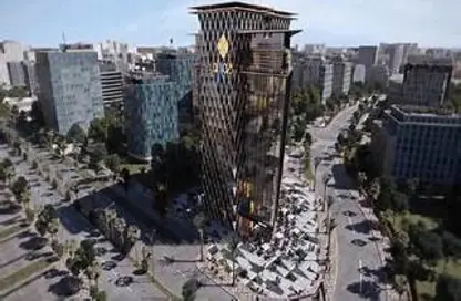 Office Space - 1 Bedroom for sale in Downtown Area - New Capital City - Cairo