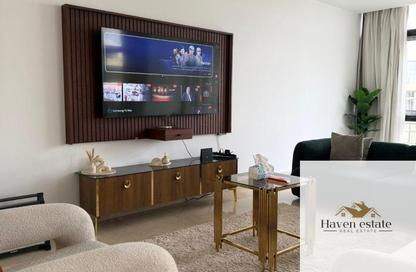 Apartment - 3 Bedrooms - 3 Bathrooms for rent in The Water Way - North Investors Area - New Cairo City - Cairo