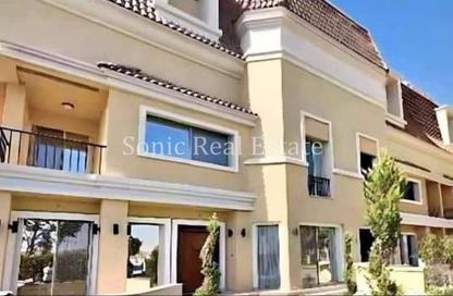 Townhouse - 3 Bedrooms - 4 Bathrooms for sale in Cavana Springs - Sarai - Mostakbal City Compounds - Mostakbal City - Future City - Cairo