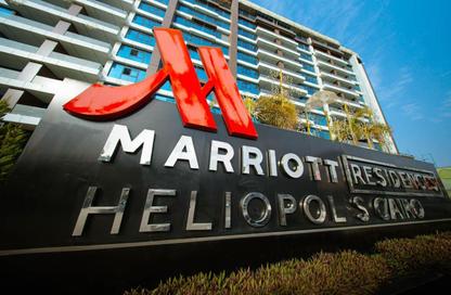 Hotel Apartment - 3 Bedrooms - 2 Bathrooms for sale in Marriott Residence Heliopolis - Almazah - Heliopolis - Masr El Gedida - Cairo