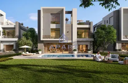 فيلا - 5 غرف نوم - 6 حمامات للبيع في كومباوند سعاده - مدينة القاهرة الجديدة - القاهرة