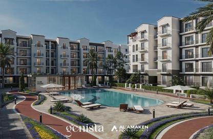 Apartment - 3 Bedrooms - 2 Bathrooms for sale in Genista - New Zayed City - Sheikh Zayed City - Giza