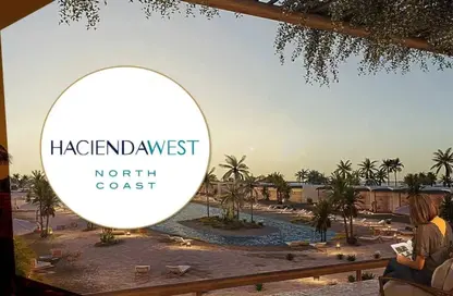 Chalet - 1 Bedroom - 1 Bathroom for sale in Hacienda West - Ras Al Hekma - North Coast