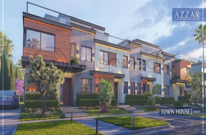 تاون هاوس - 4 غرف نوم - 4 حمامات للبيع في ازار - كمبوندات التجمع الخامس - التجمع الخامس - مدينة القاهرة الجديدة - القاهرة
