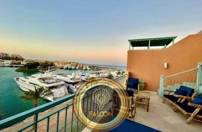 Chalet - 2 Bedrooms - 1 Bathroom for sale in Abu Tig Marina - El Gouna - Hurghada - Red Sea