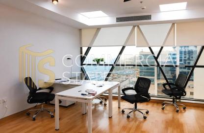 Office Space - Studio - 1 Bathroom for rent in Cairo Business Plaza - North Teseen St. - The 5th Settlement - New Cairo City - Cairo