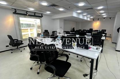 Office Space - Studio - 1 Bathroom for rent in Bank Center Street - South Teseen St. - The 5th Settlement - New Cairo City - Cairo