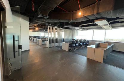 Office Space - Studio - 2 Bathrooms for rent in North Teseen St. - The 5th Settlement - New Cairo City - Cairo